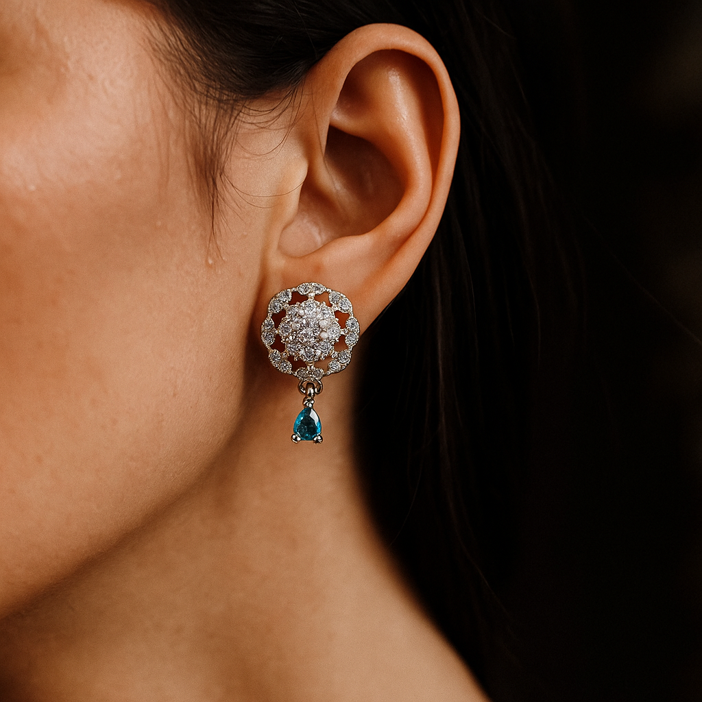 Petal Round Earring