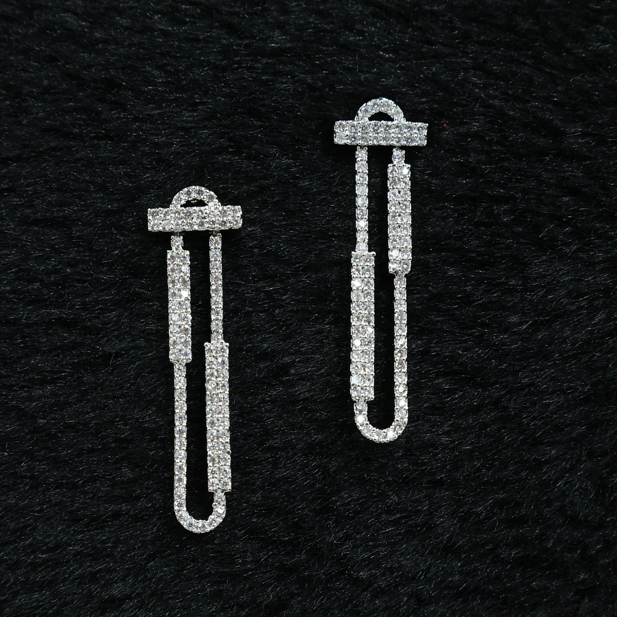 Crystal Links Earring