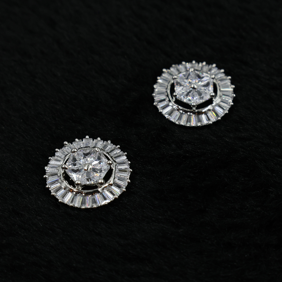 Celestial Halo Studs Earring