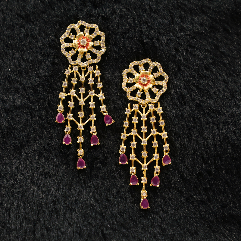 Floral Bloom Earring - 
