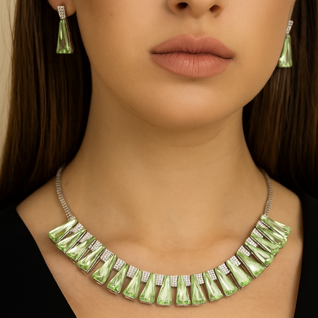 Azure Elegance Jewelry Set