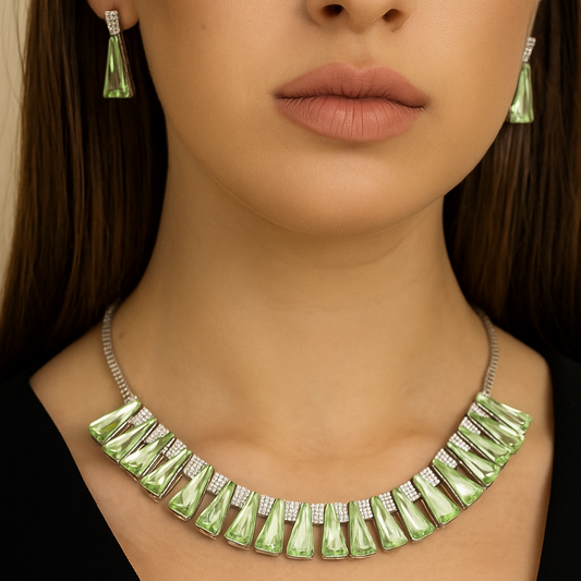 Azure Elegance Jewelry Set