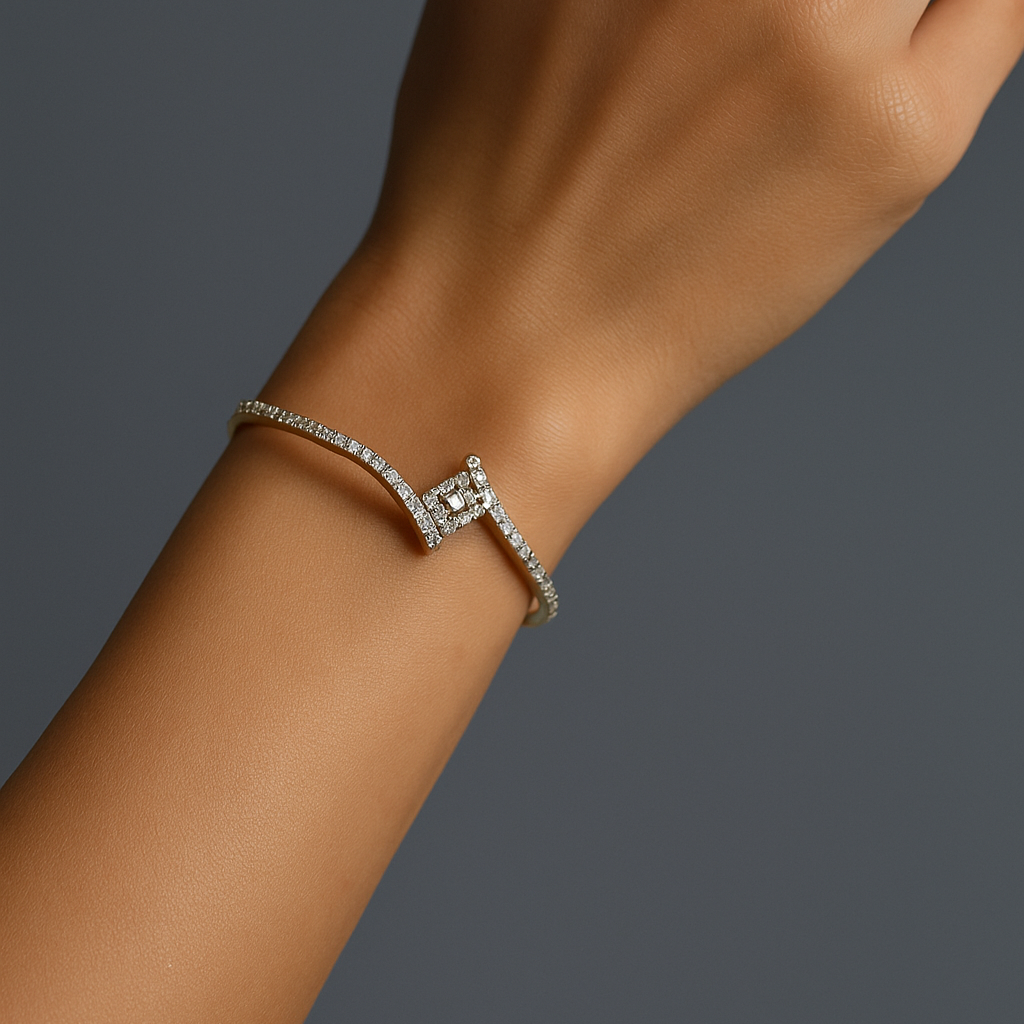Golden Luxe Diamond Bracelet