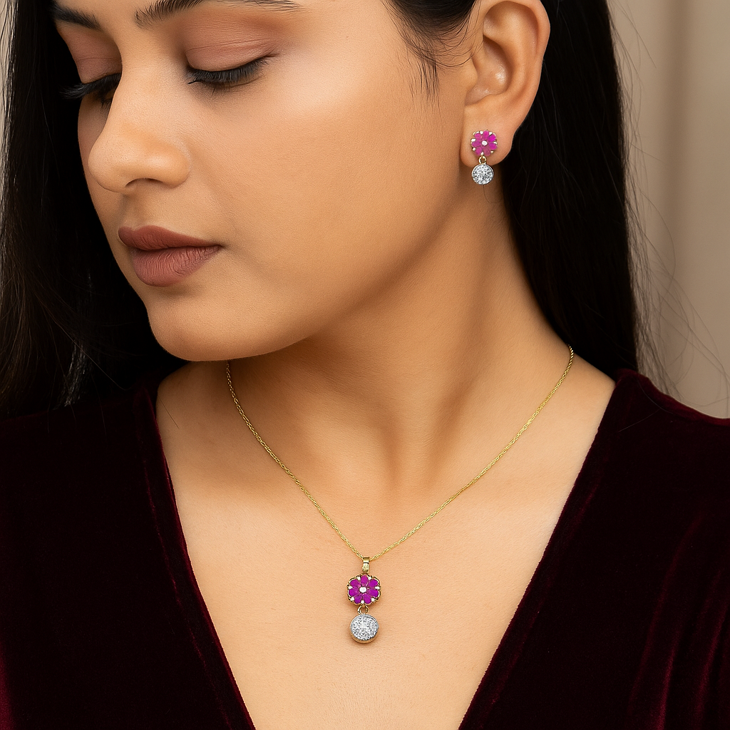 Blossom Elegance Jewelry Set