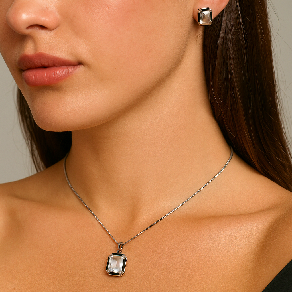 Square Elegance Jewelry Set