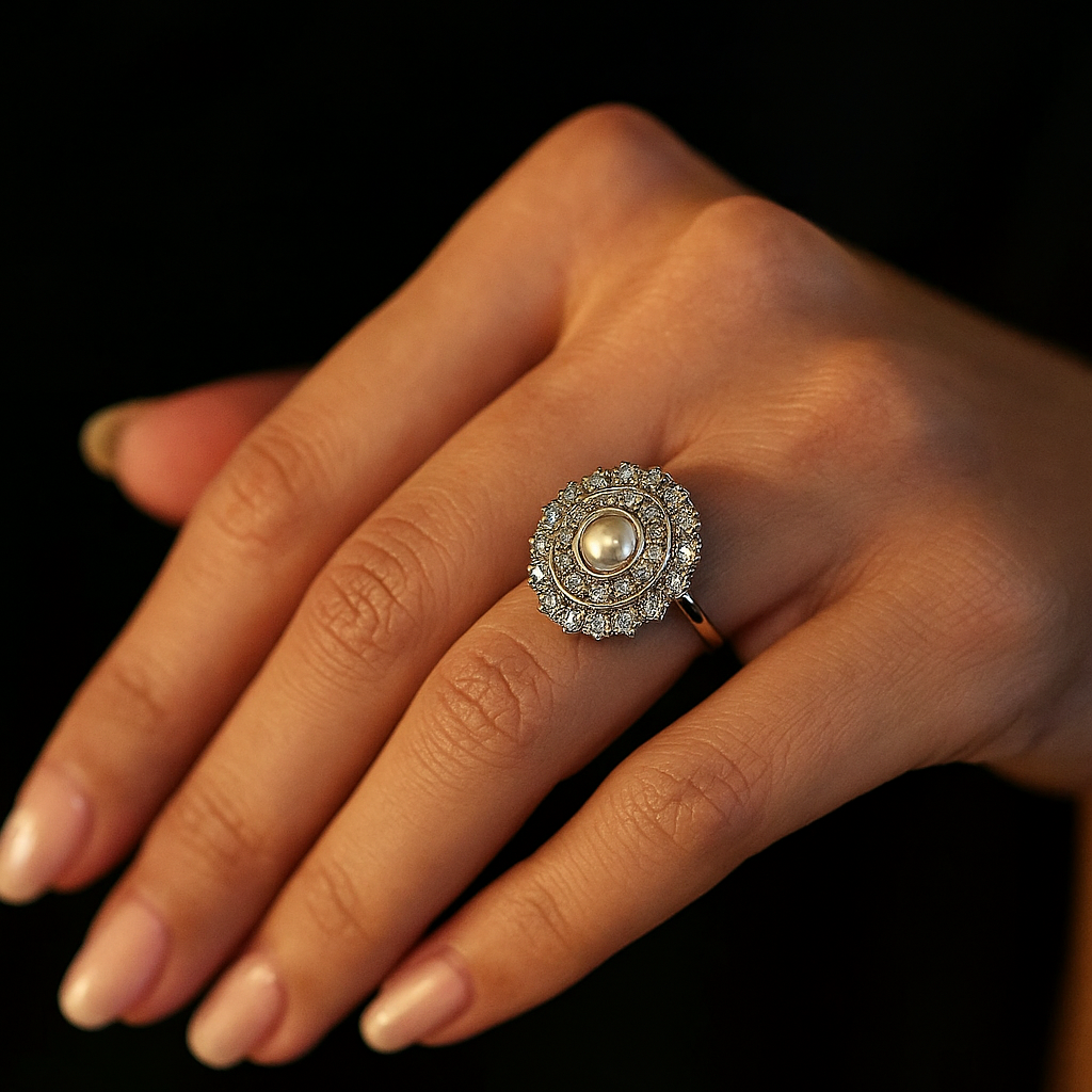 Celestial Pearl Ring