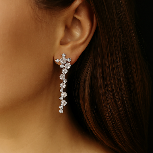 Crystal Bloom Earrings
