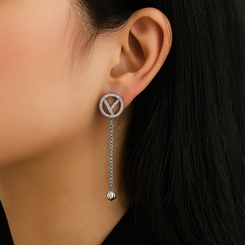 Peace Drop Earrings