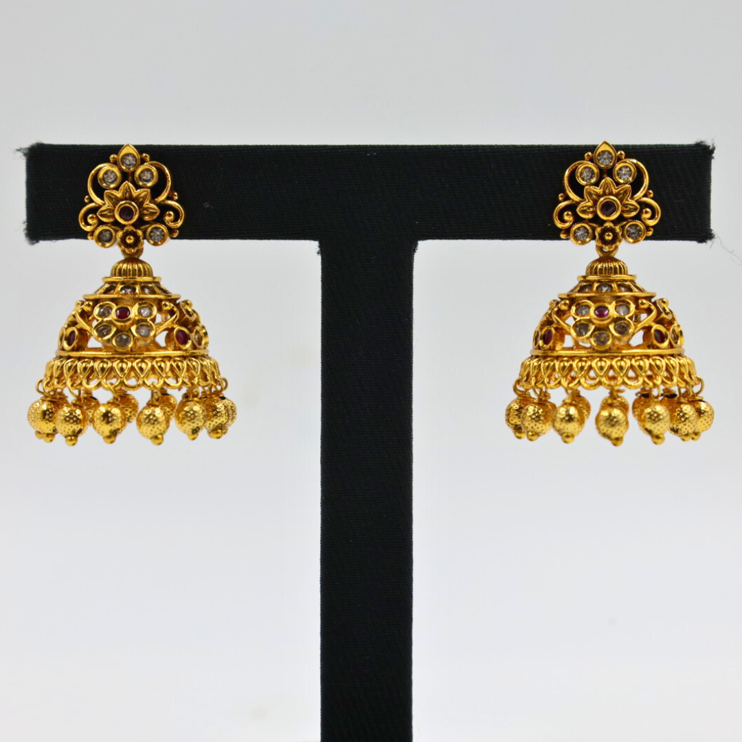 Royal Gold Jhumka