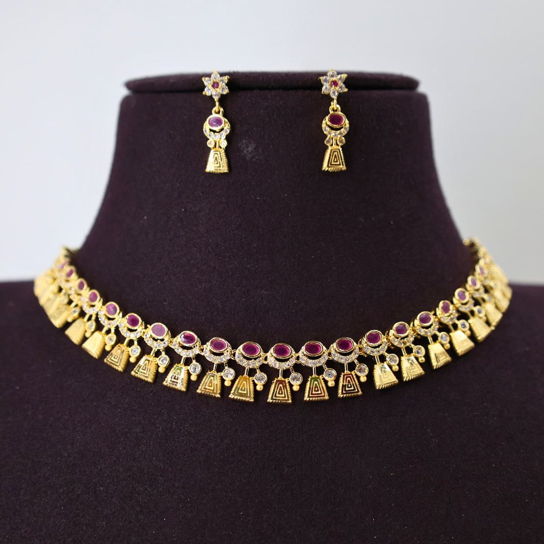 Temple Bell Elegance Necklace Set