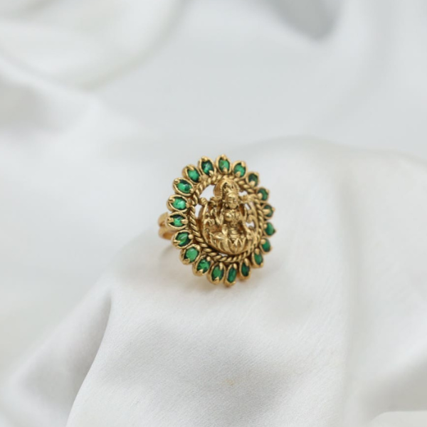 Divine Lakshmi Radiance Ring