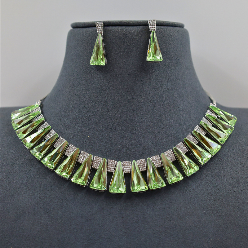 Azure Elegance Jewelry Set - 