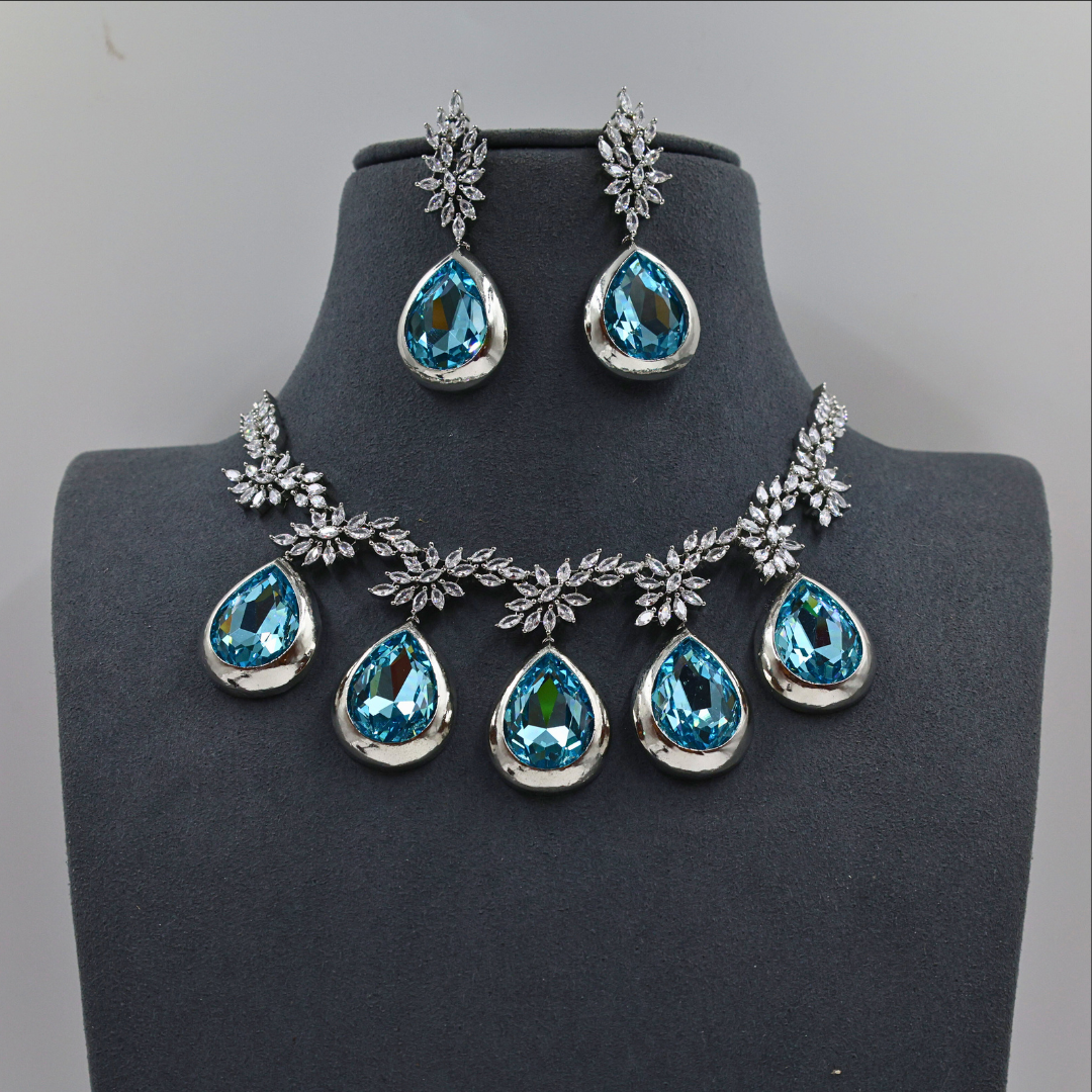 Celestial Blue Crystal Ensemble