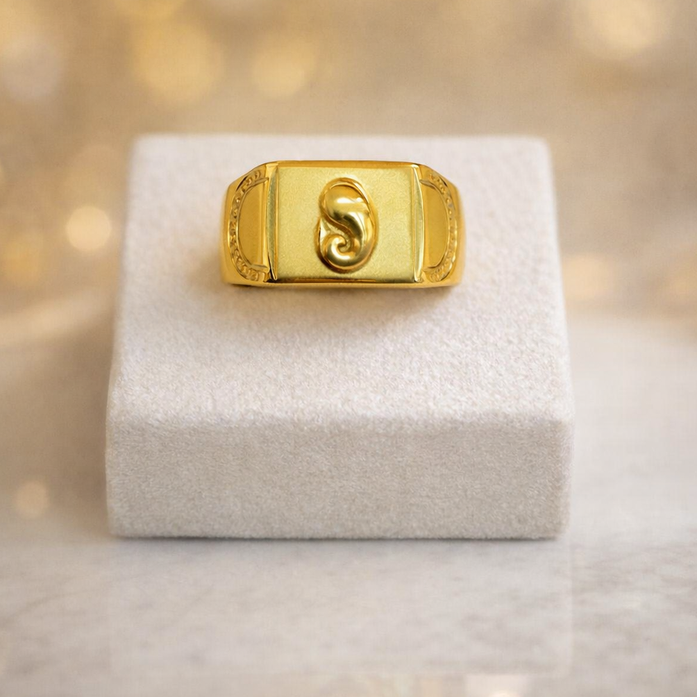 Ganpati Golden Ring
